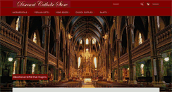 Desktop Screenshot of discountcatholicstore.com