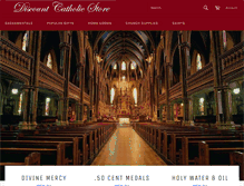 Tablet Screenshot of discountcatholicstore.com